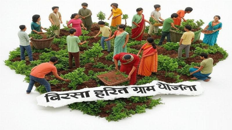 बिरसा हरित ग्राम योजना: गाँवों में हरियाली और रोजगार