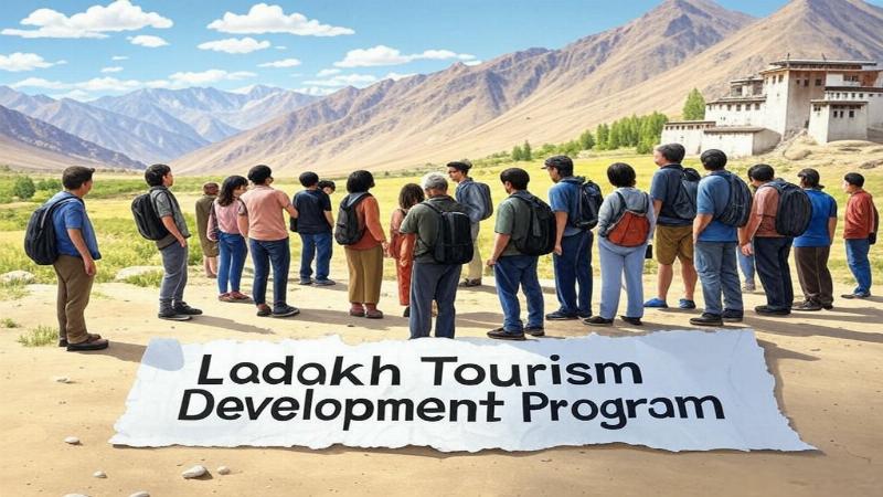 लद्दाख पर्यटन विकास कार्यक्रम: आकर्षण बढ़ाएं