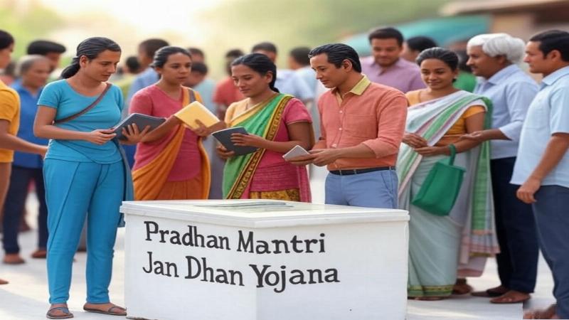 प्रधानमंत्री जन धन योजना: वित्तीय समावेशन की पहल