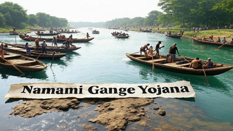नमामि गंगे योजना: गंगा की पवित्रता का संकल्प