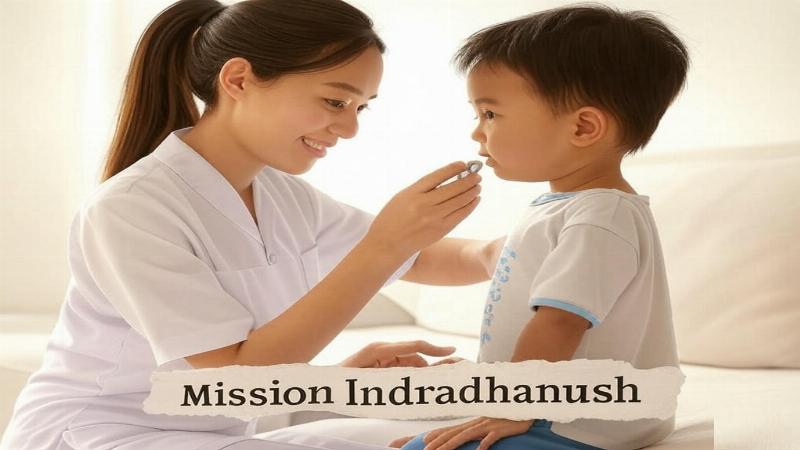 मिशन इंद्रधनुष: बच्चों का टीकाकरण संरक्षण