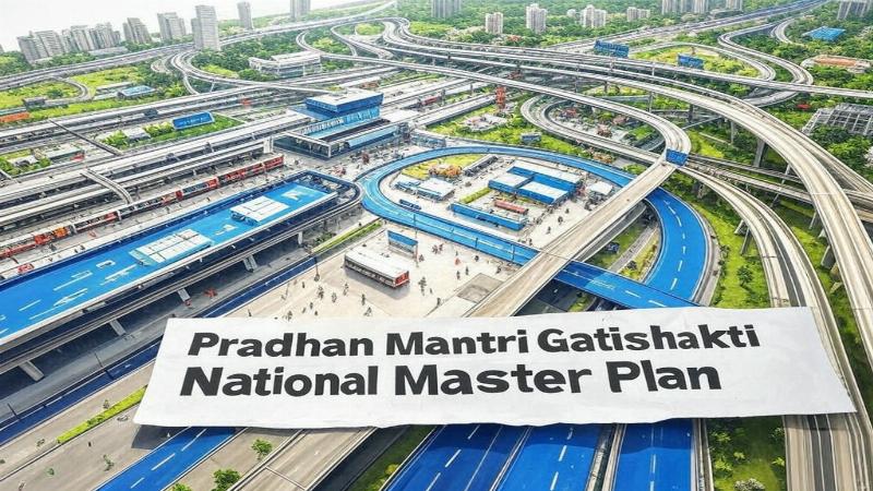 गतिशक्ति राष्ट्रीय मास्टर प्लान: बुनियादी ढांचे की गति