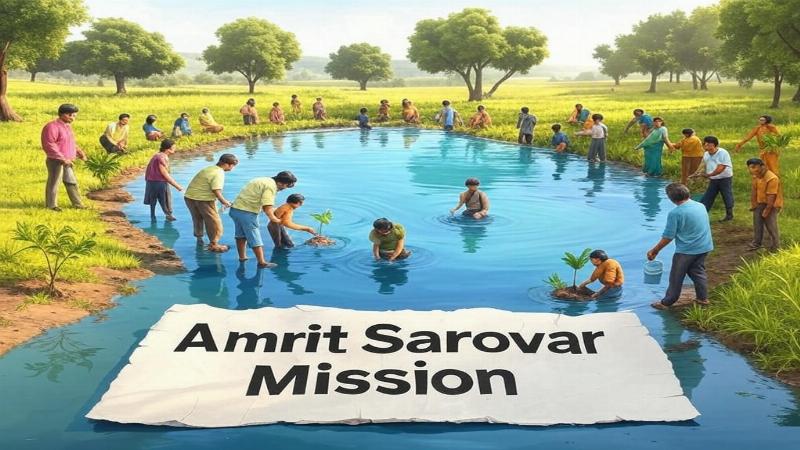 अमृत सरोवर मिशन: जल संरक्षण का नया प्रयास