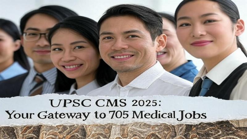 UPSC CMS 2025: Your Gateway to 705 Medical Jobs